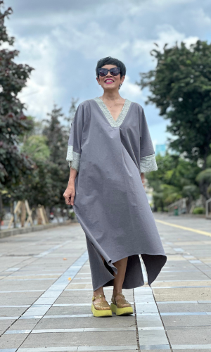VIVIAN KAFTAN | WASHED GREY